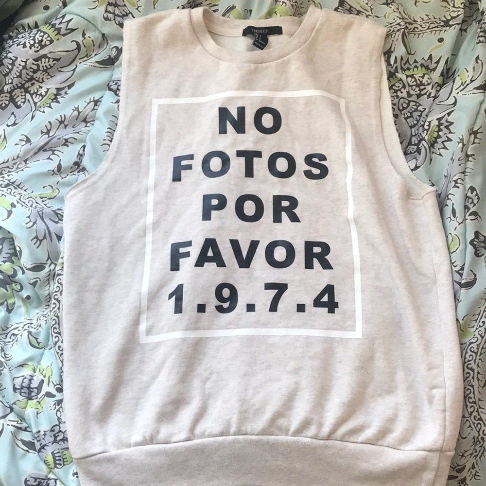 SUPER CUTE Forever 21 tank! Size S